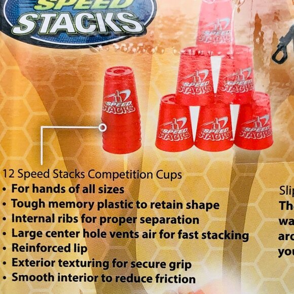 Speed Stacks Competition Cups Authentic Stacking Set -Metallic Green Brand New - Picture 12 of 12